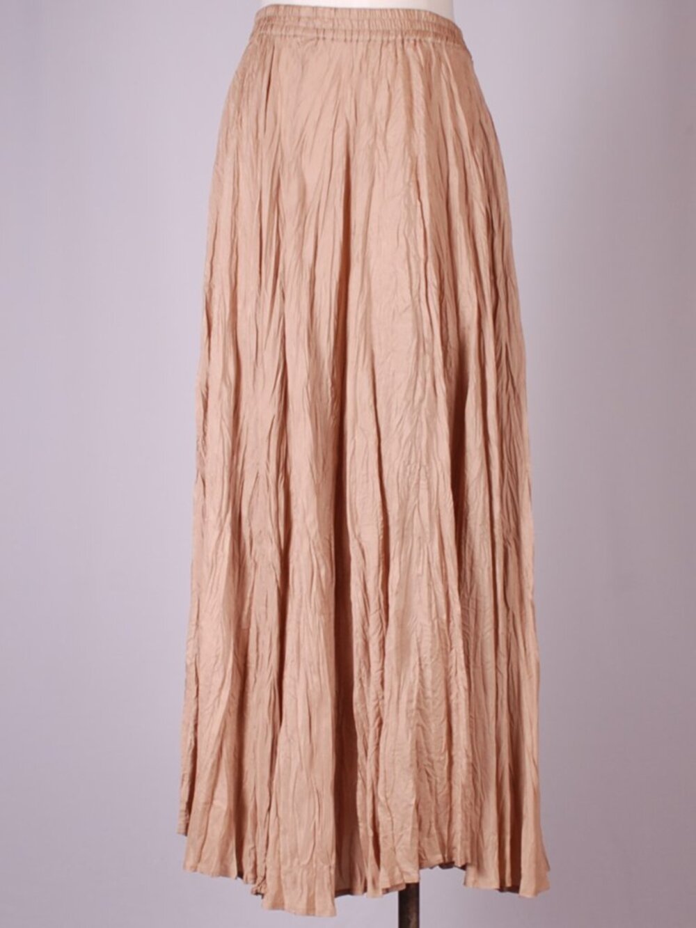 EUC WinterSilks Crinkle Broom Skirt, Sz- M